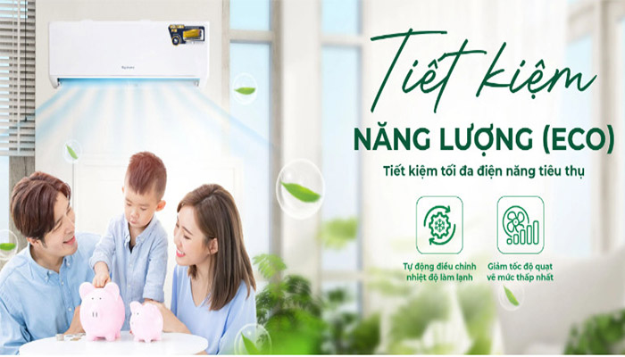 Điều hòa Nagakawa tiết kiệm điện năng