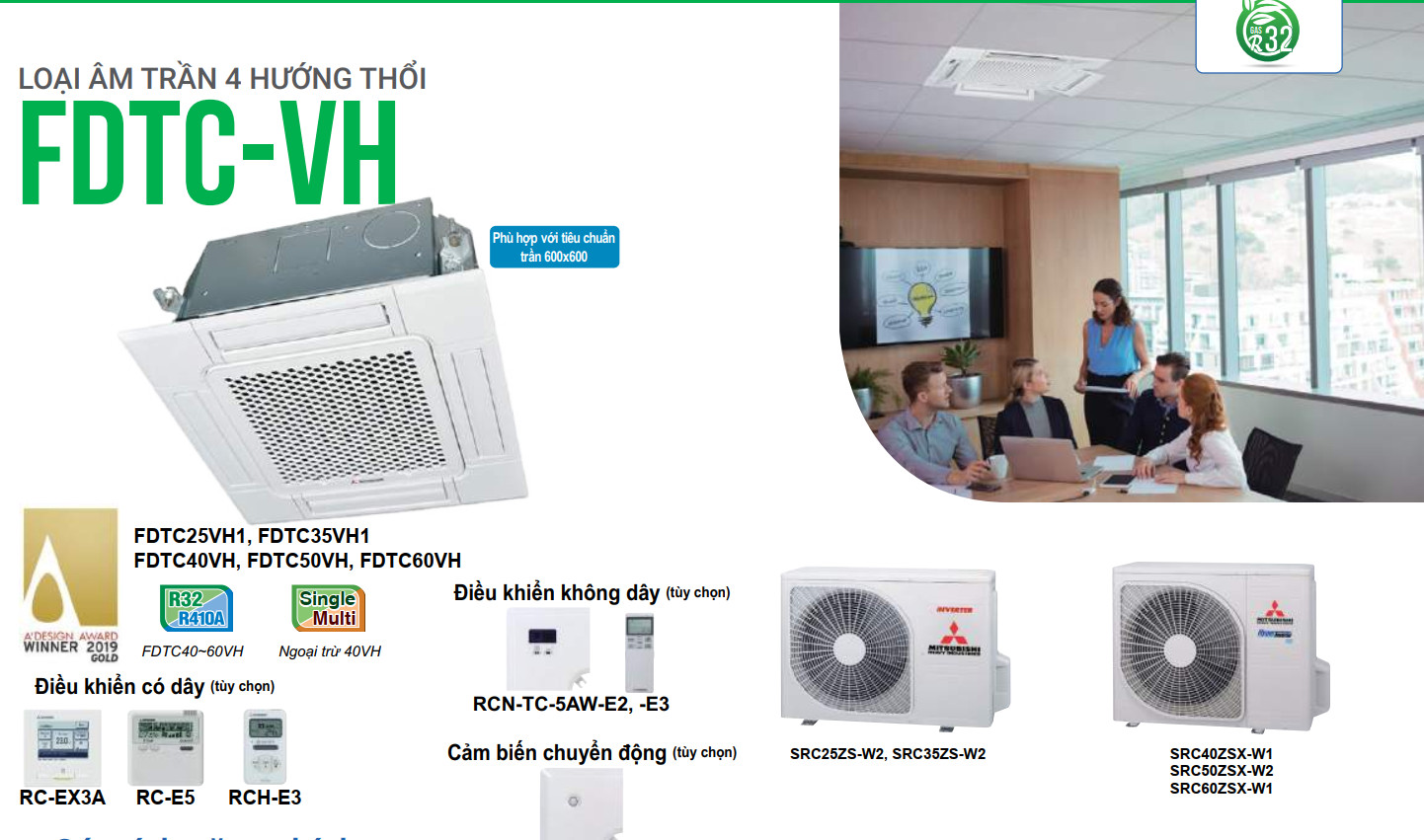 Mitsubishi Heavy với thiết kế nổi bật