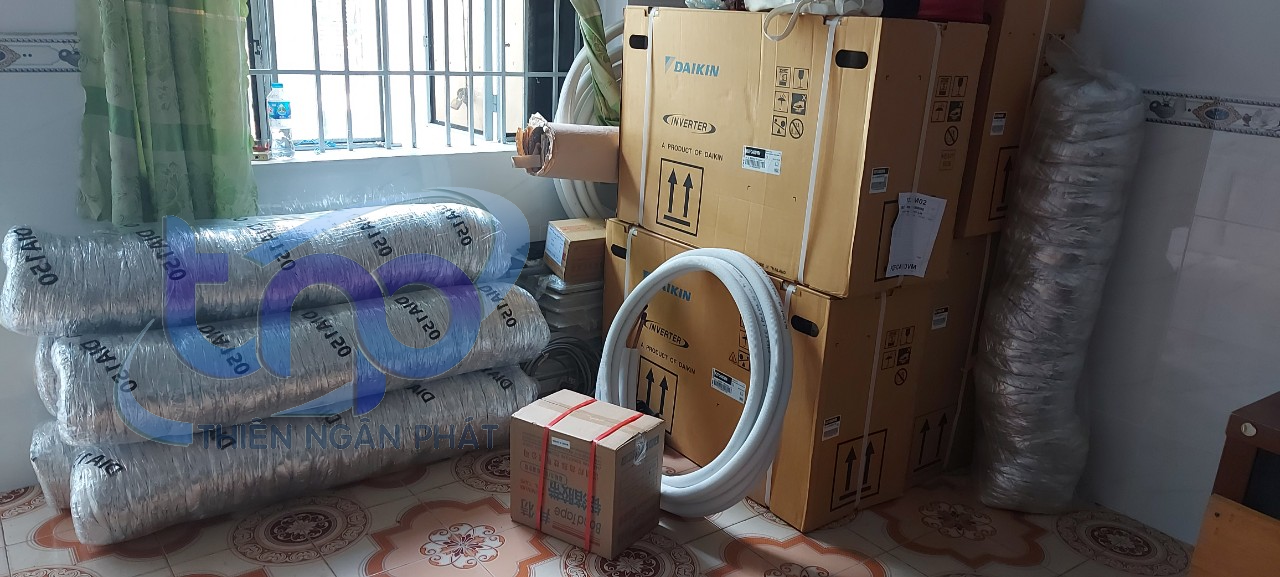 Ống gió - vật tư không thể thiếu khi lắp máy lạnh giấu trần