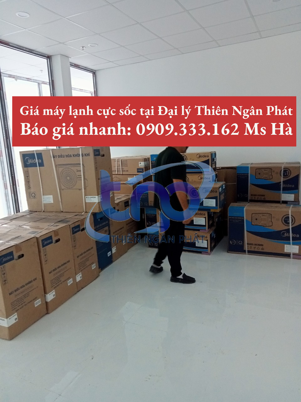 Giá máy lạnh Midea tham khảo tại Thiên Ngân Phát