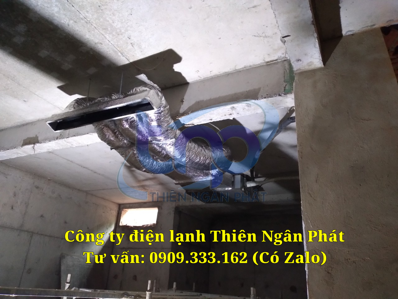 Khảo sát thi công lắp đặt máy lạnh giấu trần bởi Thiên Ngân Phát