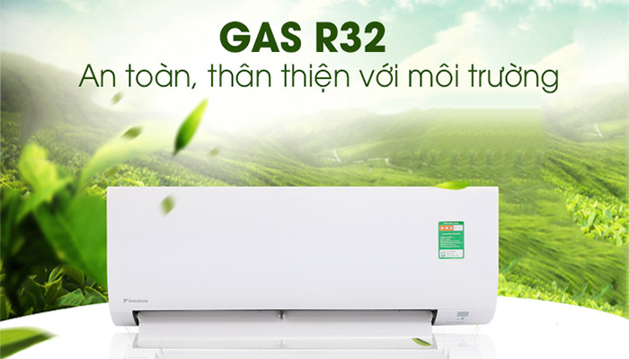 Điều hòa Daikin sử dụng gas R32