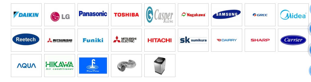 Phân phối thương hiệu máy lạnh 