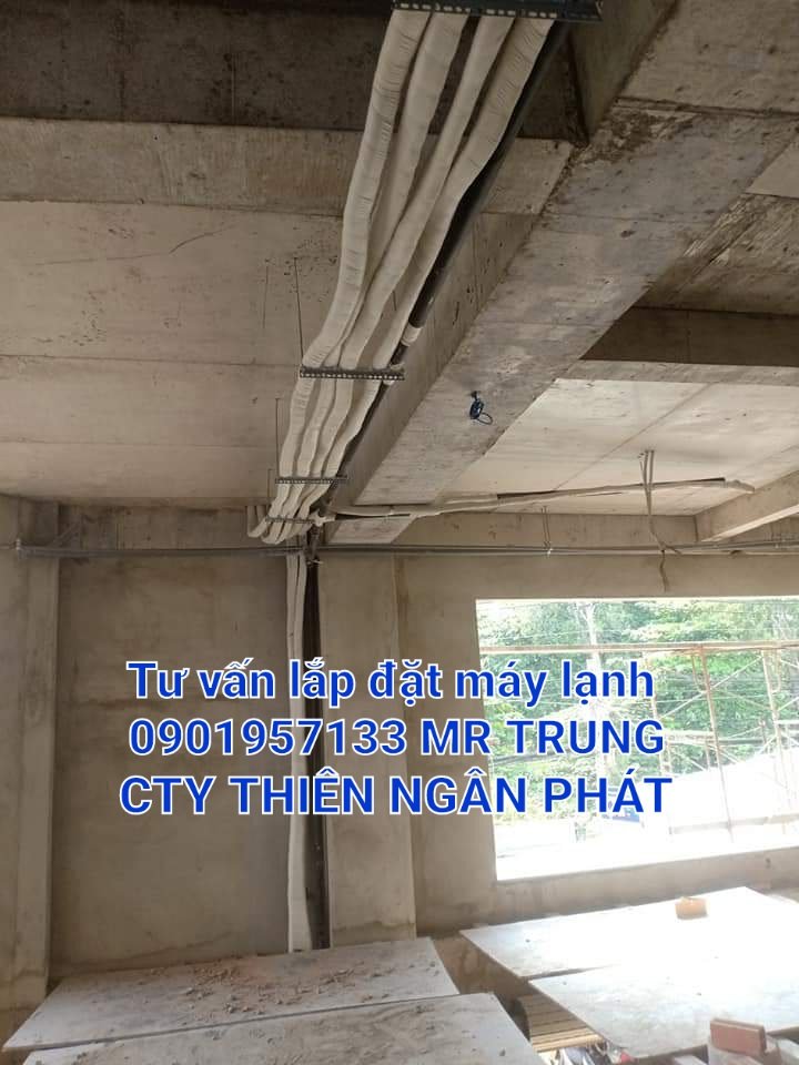 Thi công ống đồng máy lạnh 