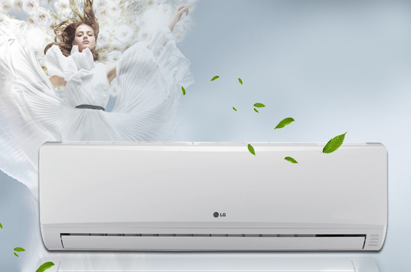 Tận hưởng cảm giác thoải mái hơn với chiếc máy lạnh treo tường LG