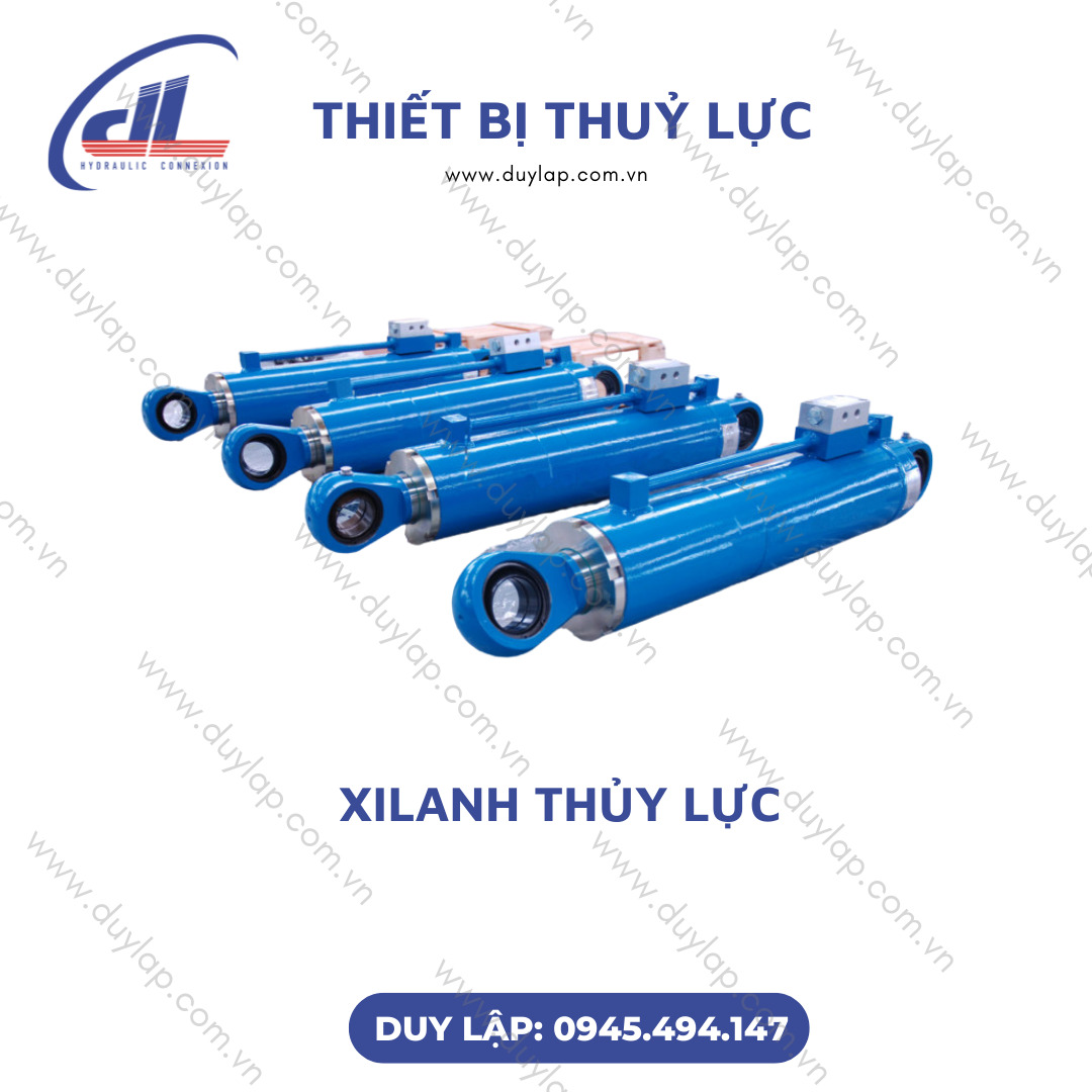 Xilanh thủy lực - chuyển đổi năng lượng thủy lực thành chuyển động cơ học 