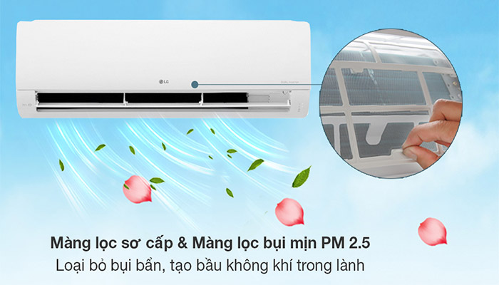 Khả năng lọc không khí hiệu quả