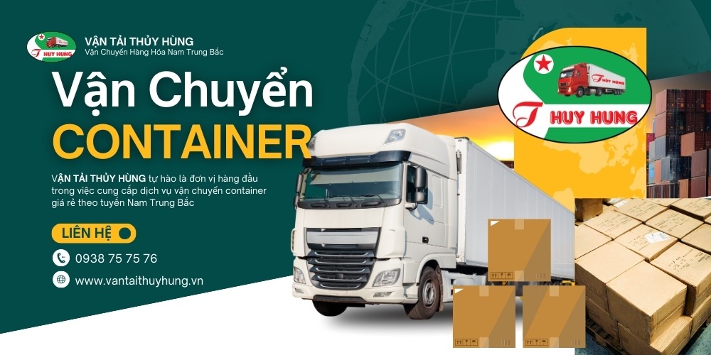 VẬN TẢI THỦY HÙNG VẬN TẢI CONTAINER GIÁ RẺ