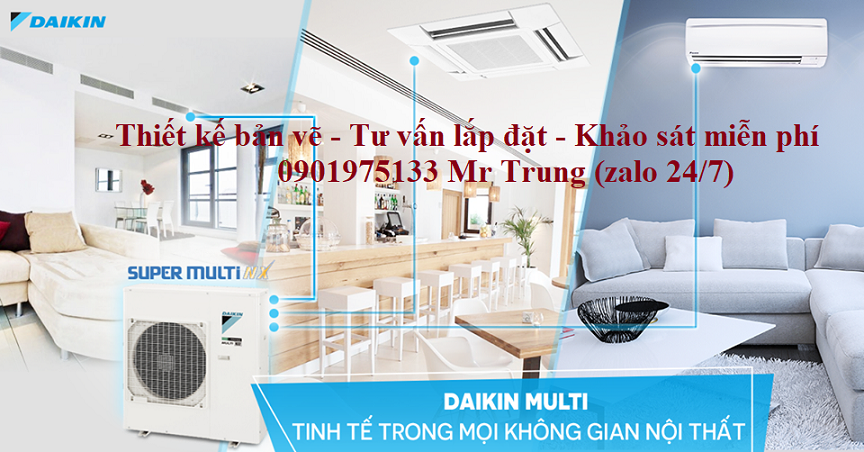 Tham khảo hình ảnh máy lạnh multi 