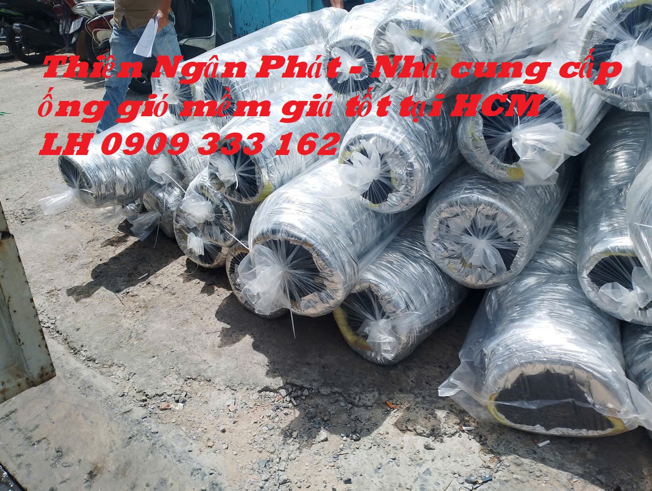 Thiên Ngân Phát - đơn hàng cung cấp ống gió mềm ORD giá tốt cho công trình tại HCM 