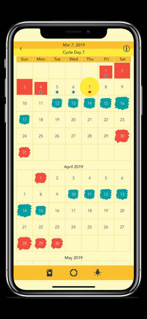 App tính chu kỳ kinh nguyệt dành cho thiếu nữ Magic girl