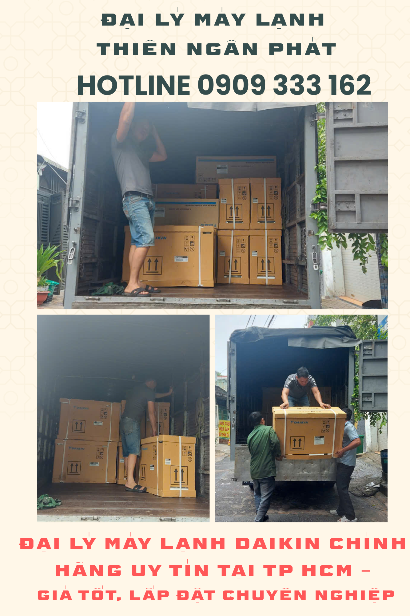 Thiên Ngân Phát - Đại lý máy lạnh Daikin chính hãng uy tín tại TP HCM