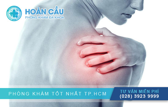 Khi vận động có tiếng kêu phát ra ở khớp vai