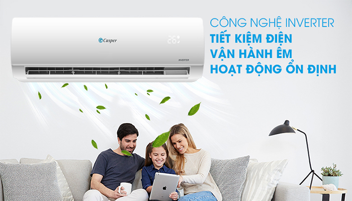 Công nghệ inverter của điều hòa Casper