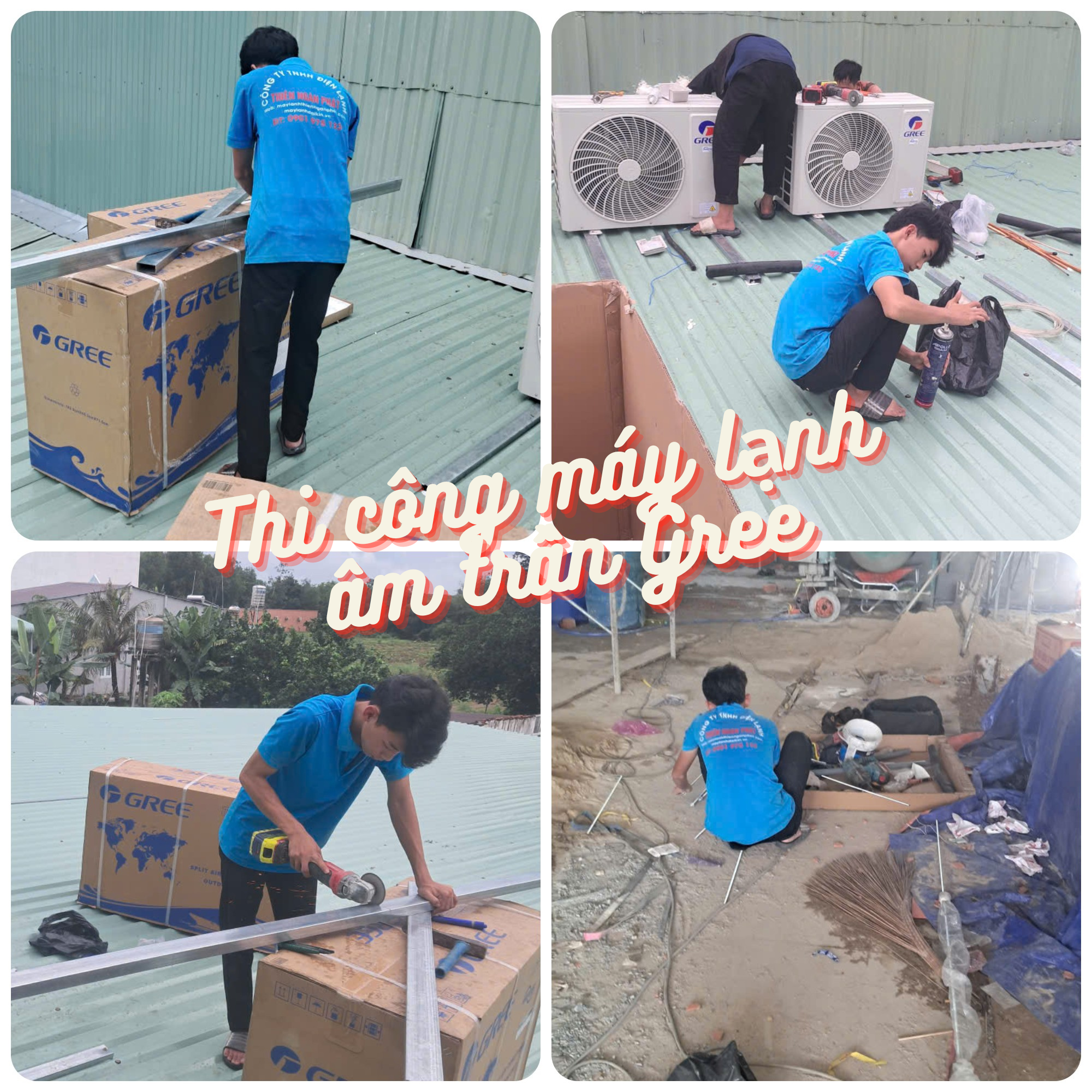 Đơn vị lắp đặt máy lạnh âm trần cho văn phòng uy tín tại HCM – Thiên Ngân Phát