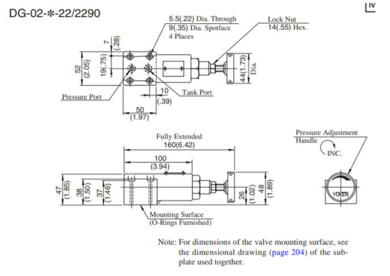 Bản vẽ kích van chỉnh áp DG-02