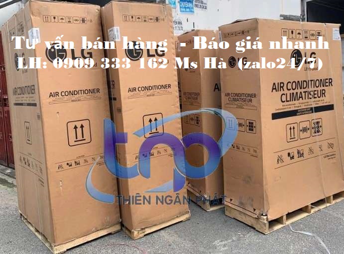 Máy lạnh tủ đứng LG được Thiên NGân Phát cung cấp đến Khách hàng 