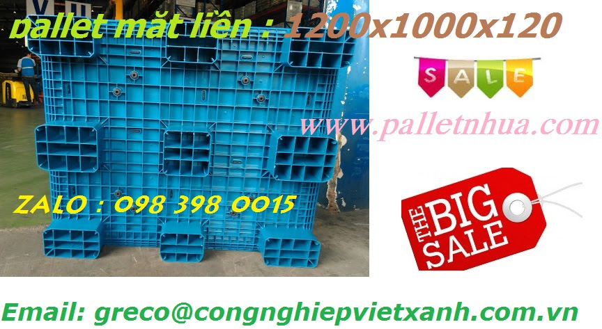 pallet mặt liền chống thấm nước TPHCM