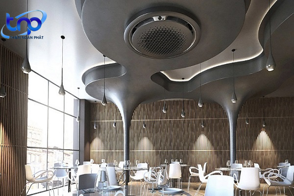 Thiết kế mới - Máy lạnh âm trần thổi tròn