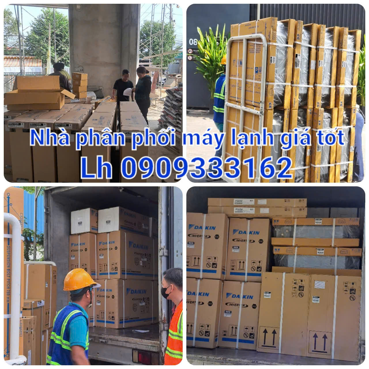 Đơn hàng máy lạnh được cung cấp phân phối từ CTY THIÊN NGÂN PHÁT 