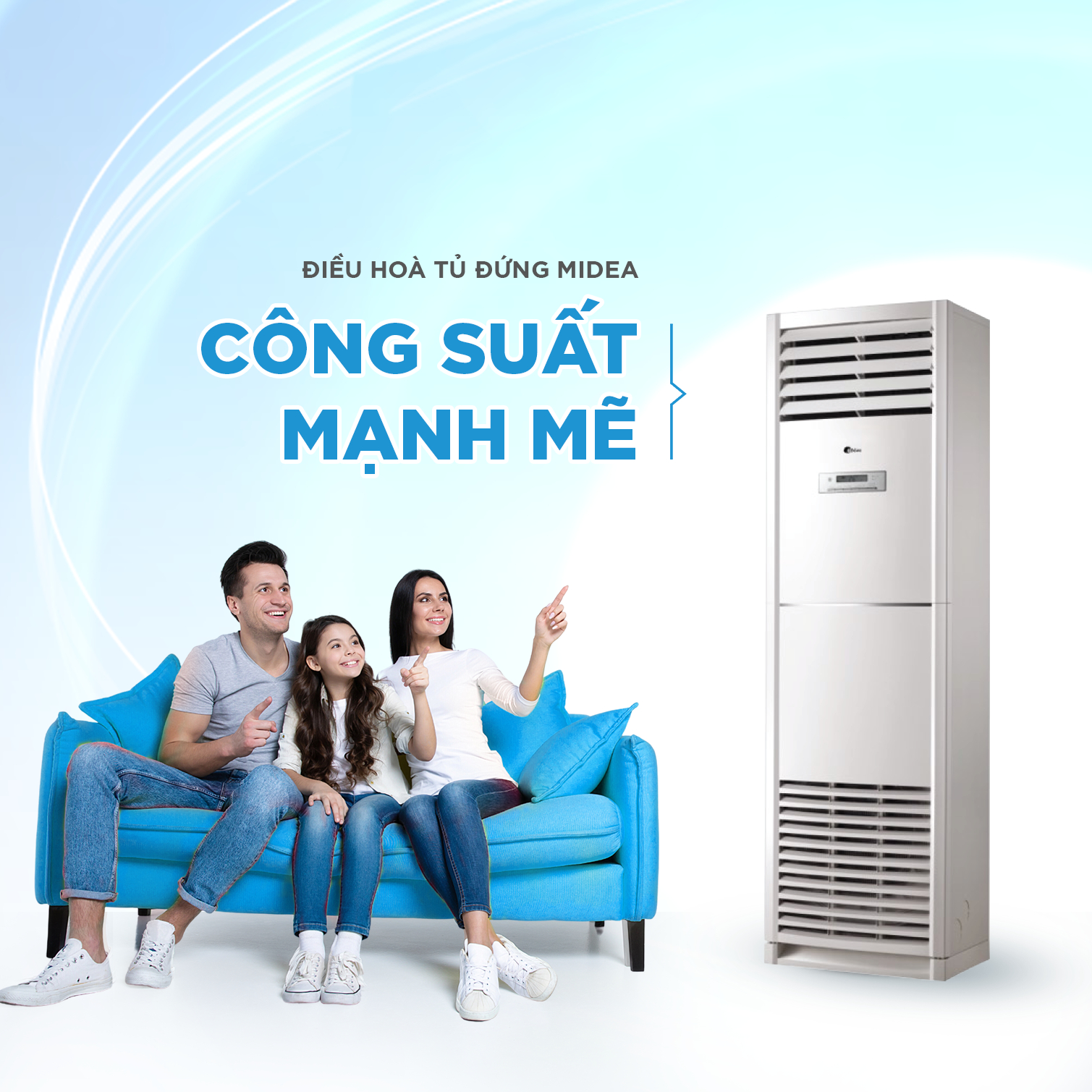 Điều hòa tủ đứng Midea - chất lượng và uy tín