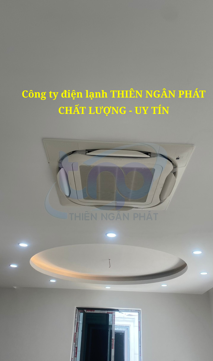 Tiết kiệm điện cùng máy lạnh âm trần FCFC