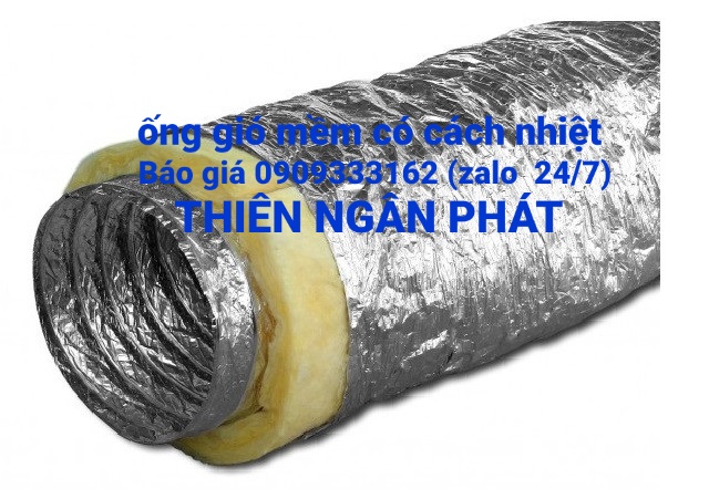 ống gió mềm bảo ôn