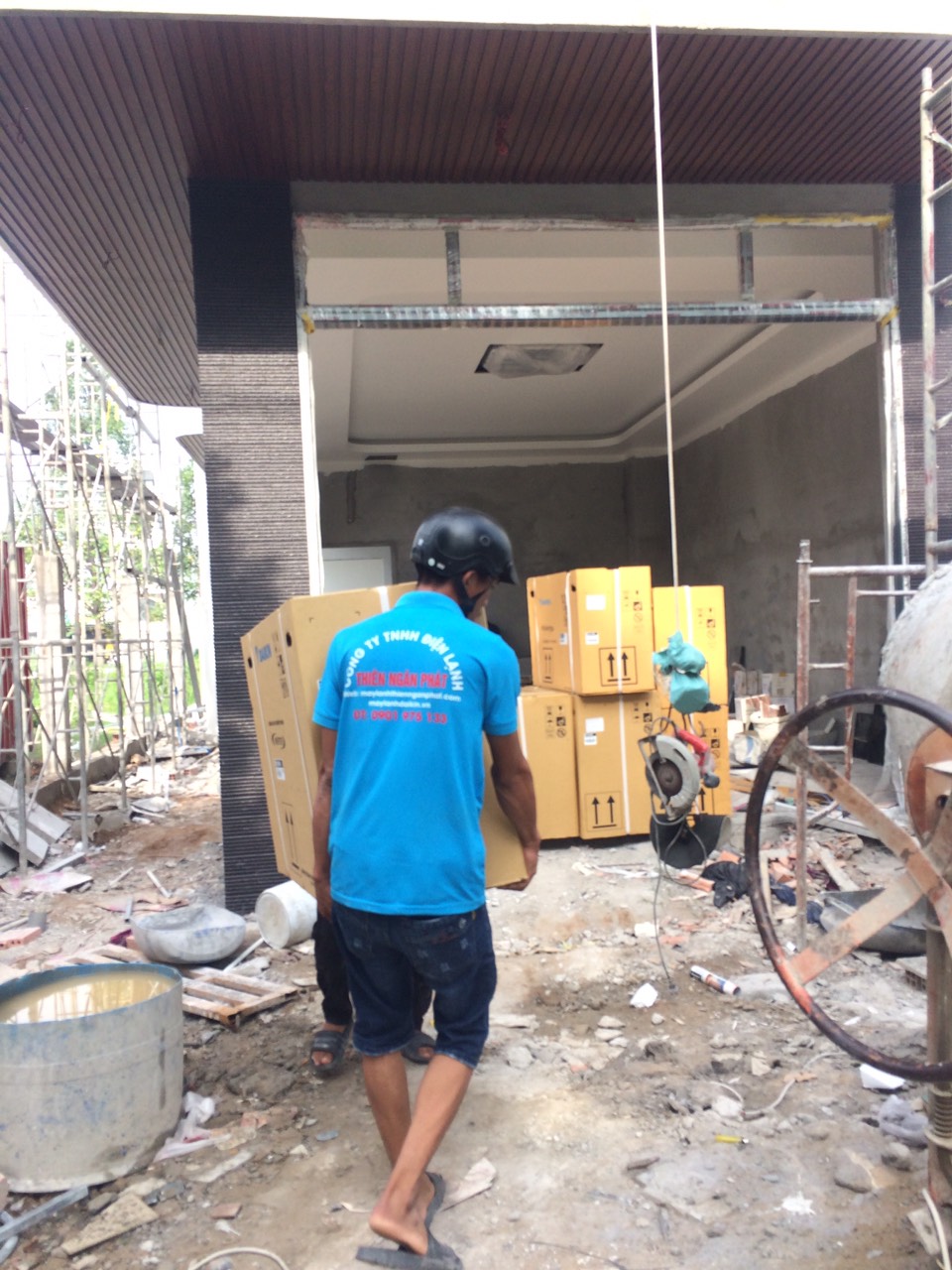 Đội ngũ kỹ thuật Thiên Ngân Phát được đào tạo chuyên nghiệp