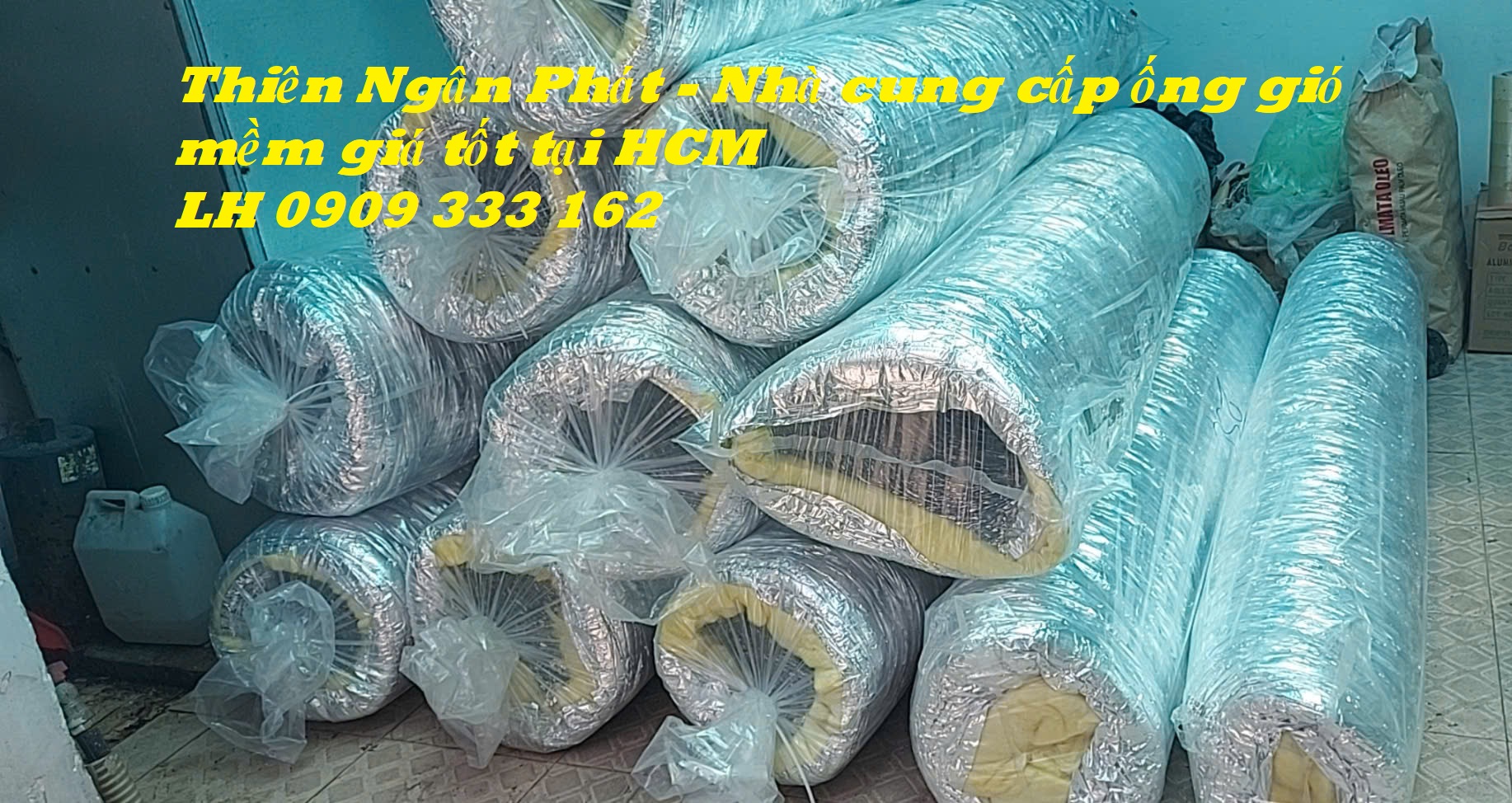 Thiên Ngân Phát - đơn hàng cung cấp ống gió mềm ORD giá tốt cho công trình tại Bình Dương