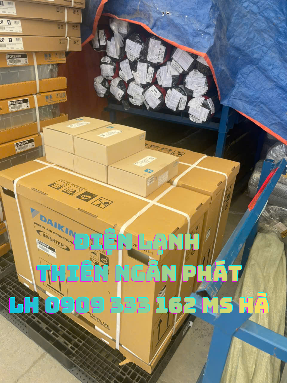 Máy lạnh âm trần Daikin cam kết hàng chính hãng mới 100% nguyên đai nguyên kiện 