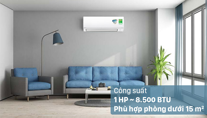 Công suất điều hòa Daikin 9000