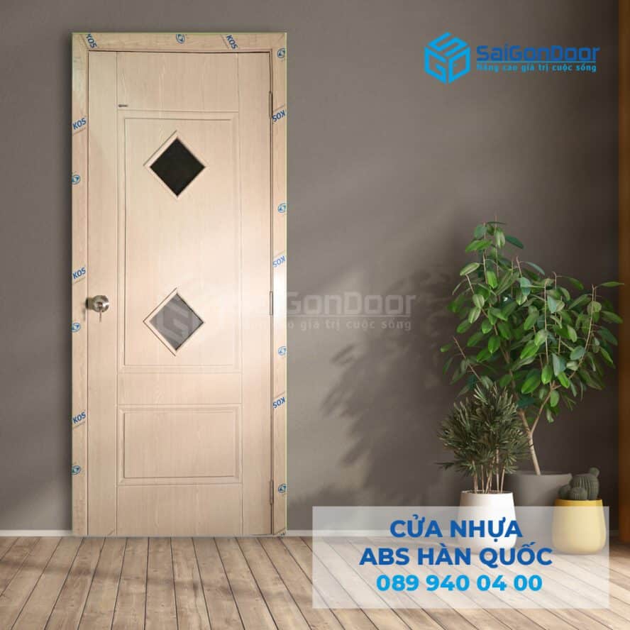 Cửa thông phòng bằng nhựa ABS Hàn Quốc