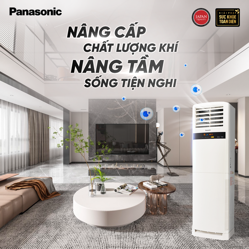 Nâng cao chất lượng cuộc sống cùng máy lạnh Panasonic