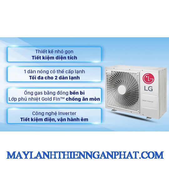 Máy lạnh Multi LG - công nghệ inverter