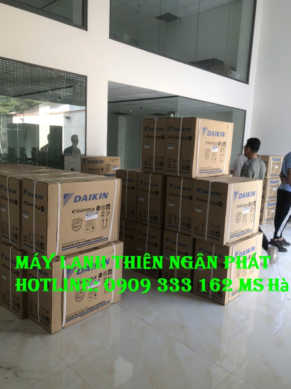 Máy lạnh Thiên Ngân Phát - Kho hàng máy lạnh treo tường DAIKIN giá sỉ tại Miền Nam 