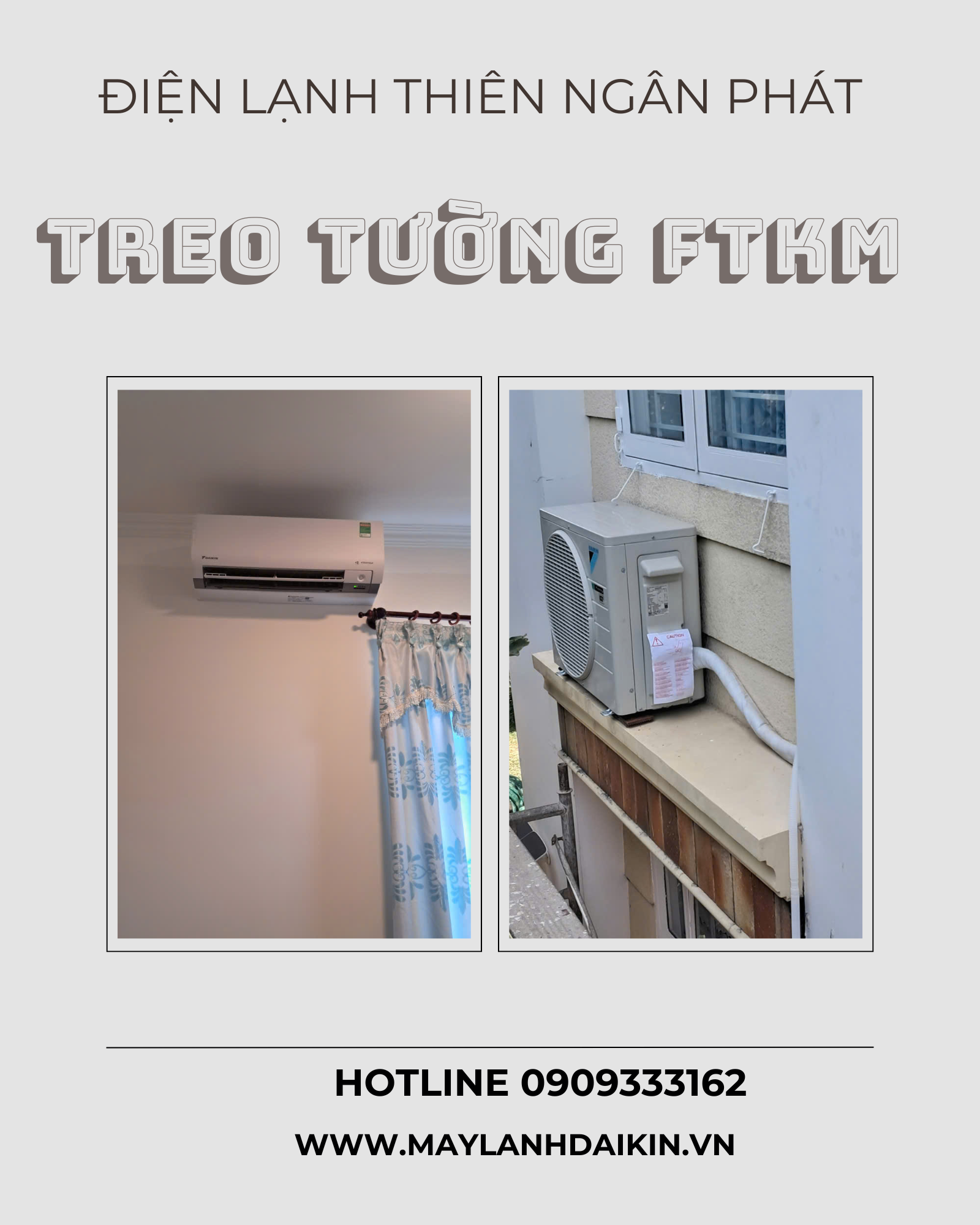 Máy lạnh treo tường Daikin inverter FTKM luôn được đánh giá cao về độ bền, khả năng tiết kiệm điện