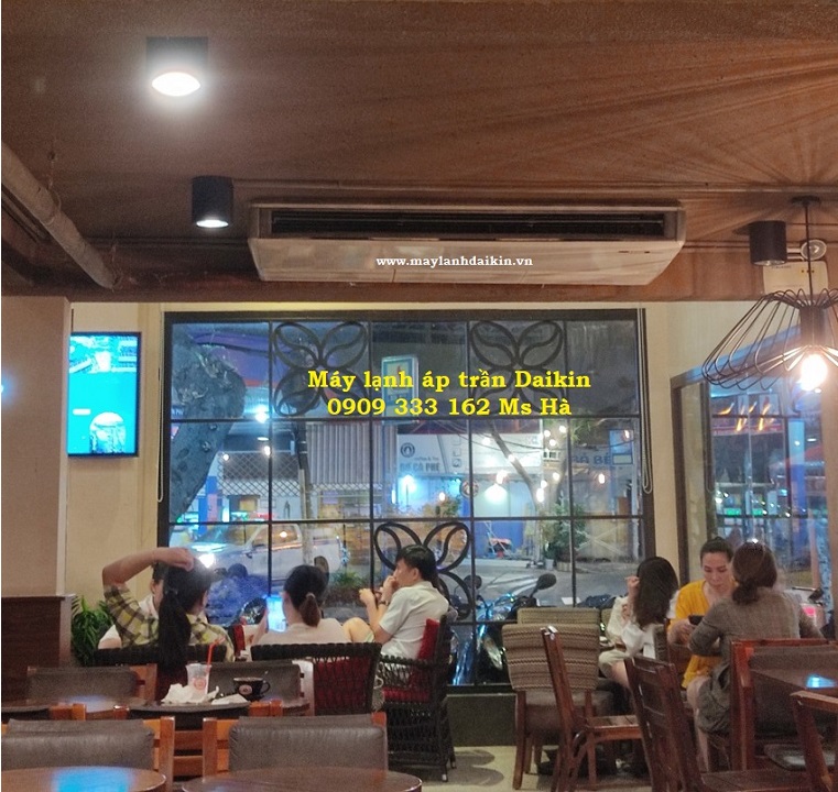 Máy lạnh áp trần phù hợp cho không gian rộng