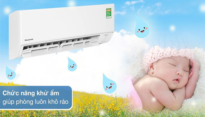 Chế độ hút ẩm của điều hòa Panasonic