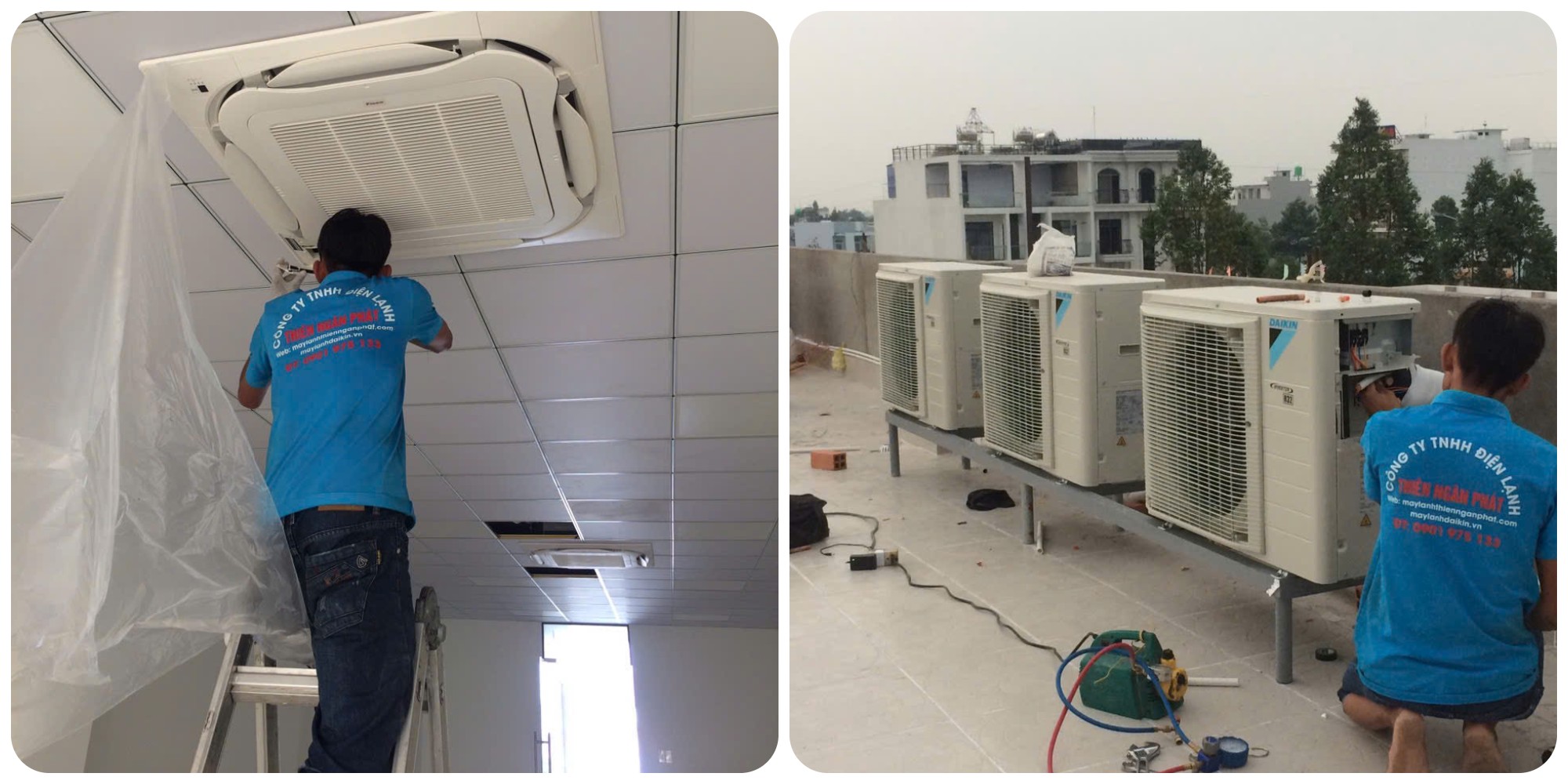 Đơn vị thi công lắp đặt máy lạnh chuyên nghiệp thẩm mỹ 