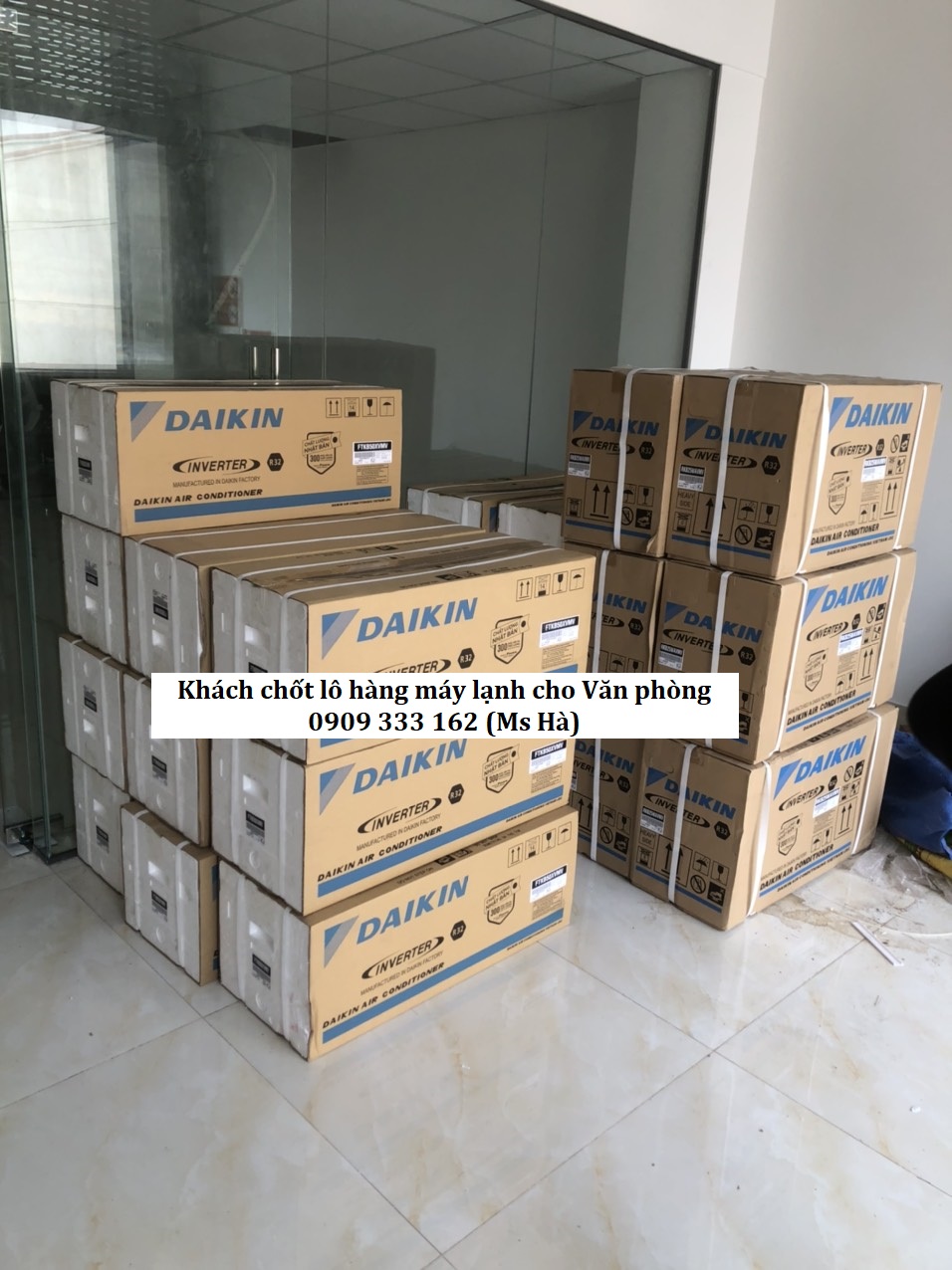 Máy lạnh Daikin - công suất phù hợp cho nhiều diện tích phòng