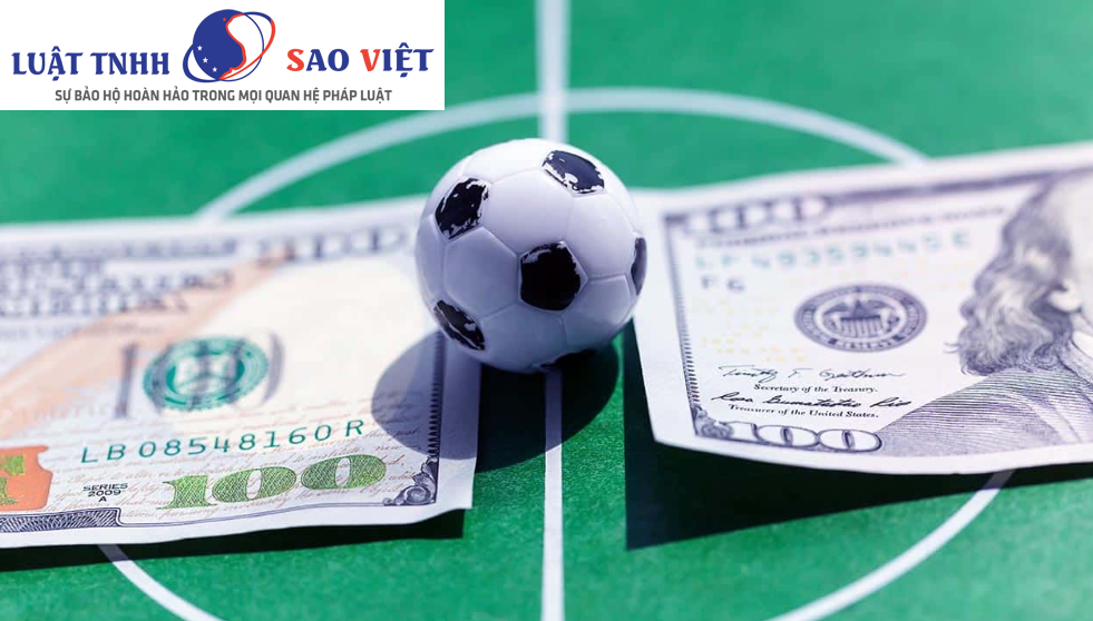 Quy định về xác định số tiền cá độ bóng đá.