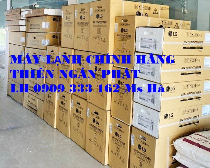 Kho hàng phân phối máy lạnh LG ra thị trường