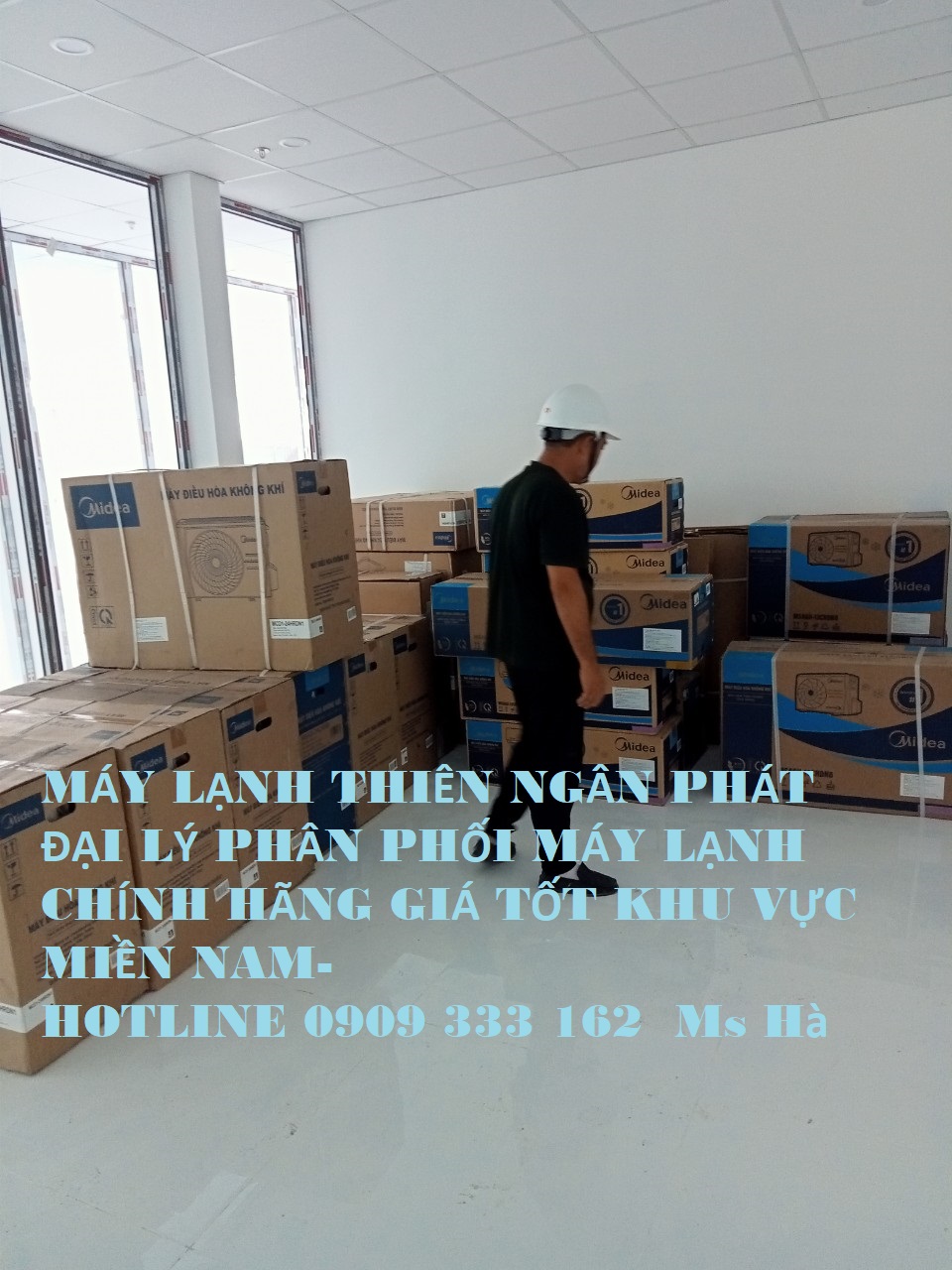 Đại lý phân phối máy lạnh Midea giá tốt tại khu vực Miền Nam