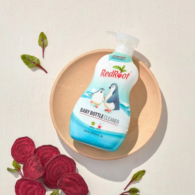Nước Rửa Bình Sữa & Rau Củ Kháng Khuẩn RedRoot (750ml): Sự Lựa Chọn Thuần Chay, An Toàn Tuyệt Đối Cho Bé