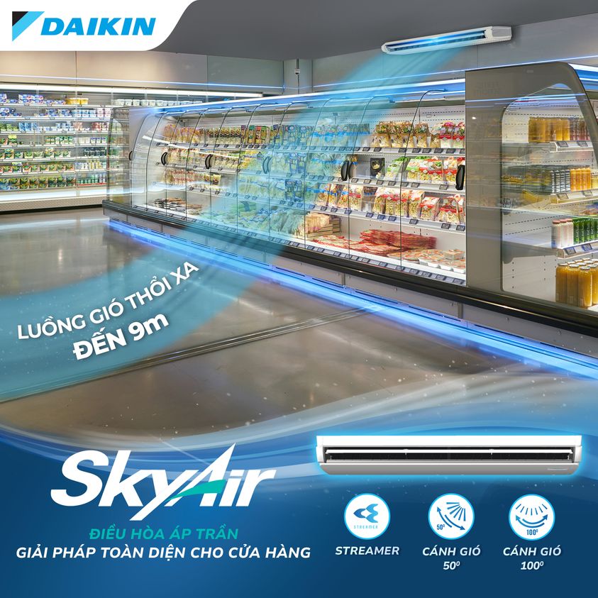 Máy lạnh áp trần Daikin cao cấp inverter FHA