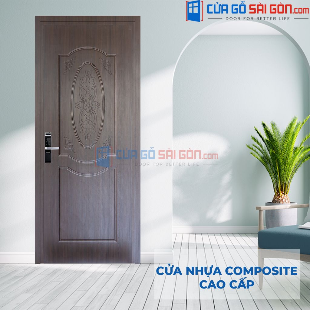 Cửa nhựa vân gỗ giá thành tốt nhất chất lượng đẳng cấp B03-43-CGSG