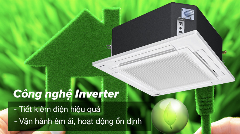 Công nghệ inverter trên máy lạnh âm trần Panasonic