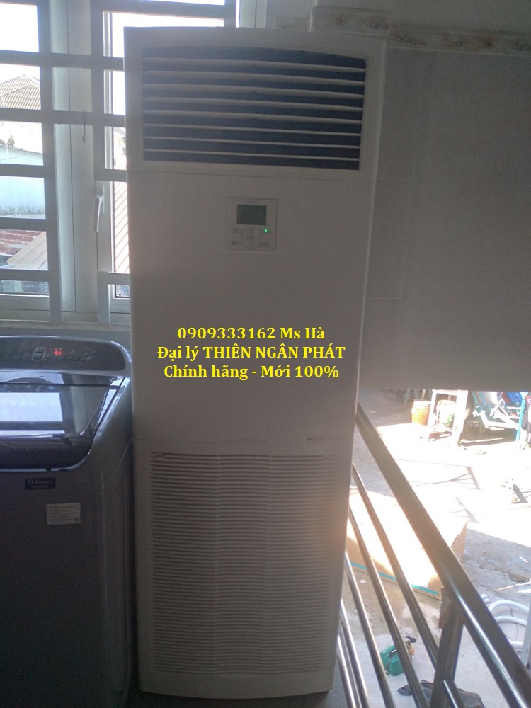 Máy lạnh tủ đứng Daikin Inverter được lắp đặt tại gia đình 