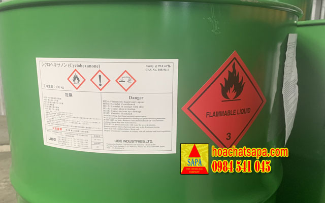 Cyclohexanone (CYC) - Dầu Ông Già chuẩn Japan Cyclohexanone (CYC) - Dầu Ông Già chuẩn Japan