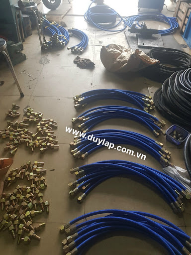 Ống Teflon Inox bọc bố xanh